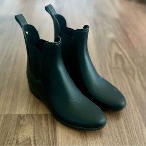 Sam Edelman Black Women's Rain Boots